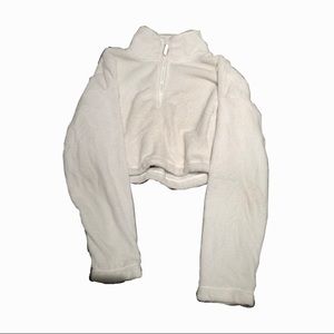Urban Outfitters fuzzy half zip